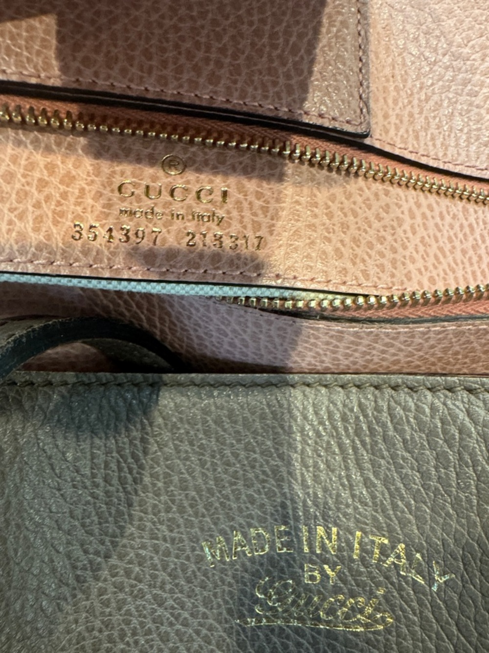 Authentic Gucci Swing Tote Bag with Pink Interior - Picture 12 of 12